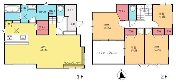 海老名市上郷４丁目　新築一戸建て