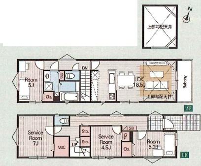 綾瀬市大上３丁目　新築一戸建　１号棟