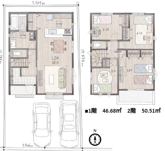 綾瀬市蓼川３丁目　新築一戸建