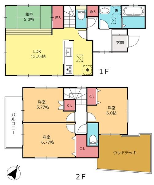 綾瀬市寺尾本町３丁目　売戸建