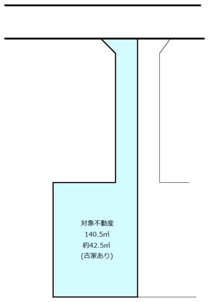 座間市東原１丁目　建築条件なし売地