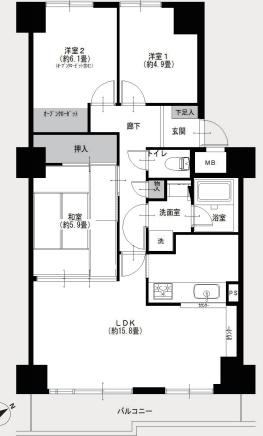 海老名かしわ台パークハイツ