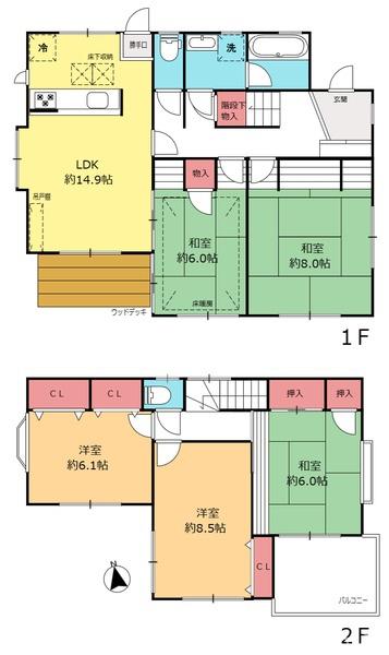 綾瀬市綾西３丁目の中古一戸建て