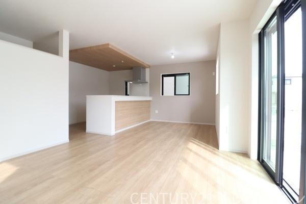 綾瀬市深谷中3丁目1期 新築分譲1号棟(リビング)