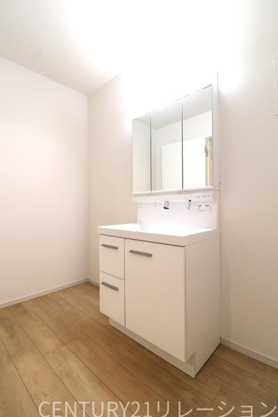 綾瀬市深谷中3丁目1期 新築分譲1号棟(洗面台・洗面所)