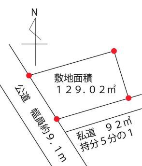 綾瀬市寺尾南２丁目　売地　建築条件無し