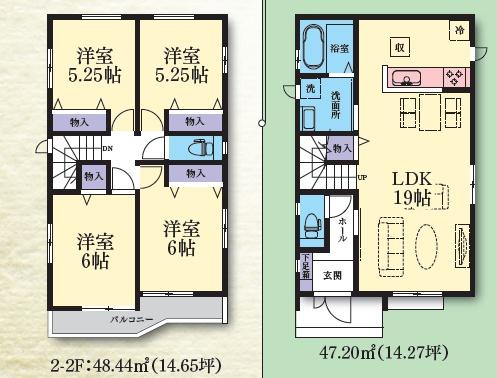 綾瀬市深谷中１丁目　新築分譲2号棟