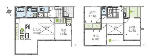 厚木市愛甲西1丁目新築分譲1号棟