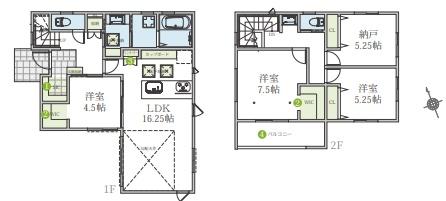厚木市愛甲西1丁目新築分譲3号棟