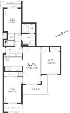 本厚木リバーサイドマンション参番館