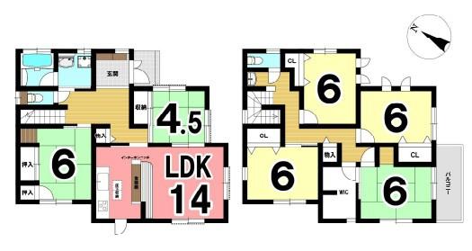 海老名市中新田３丁目中古一戸建