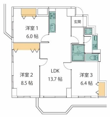 海老名プラーザ9号棟