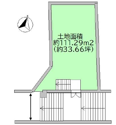 海老名市国分北4丁目　売地　建築条件なし