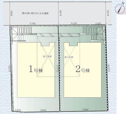 座間市緑ヶ丘6丁目2期　新築分譲1号棟