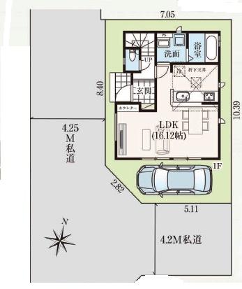 海老名市東柏ケ谷1丁目７期　新築一戸建て