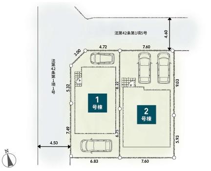 綾瀬市深谷中６丁目第２　新築分譲1号棟