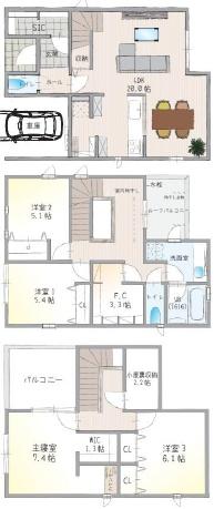 綾瀬市深谷中7丁目新築一戸建て