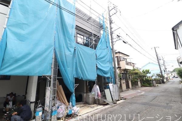 海老名市国分北1丁目 新築分譲No.1(前面道路含む現地写真)