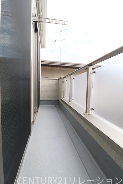 海老名市中野1丁目1期 新築分譲2号棟(バルコニー)