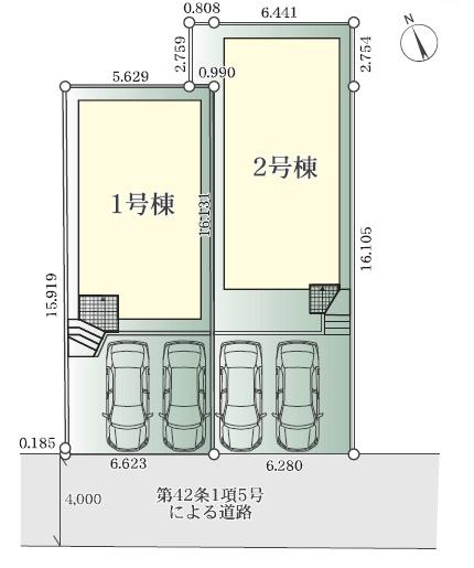 海老名市中野1丁目１期　新築分譲2号棟
