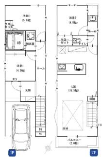 大和市西鶴間2丁目新築分譲2号棟