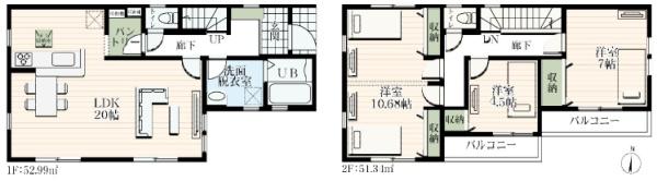 海老名市東柏ケ谷5丁目新築分譲2号棟