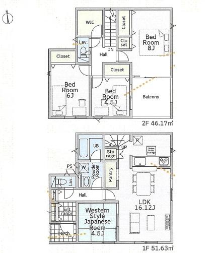 綾瀬市深谷中7丁目第２１　新築分譲１号棟