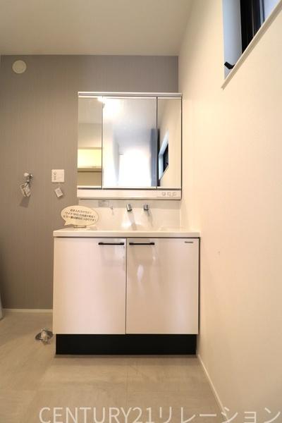 厚木市元町新築分譲A号棟(洗面台・洗面所)