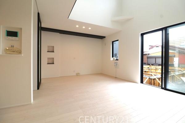 厚木市元町新築分譲A号棟(リビング)