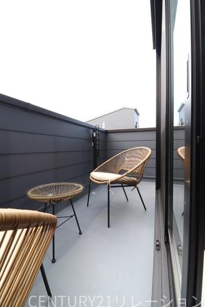 厚木市元町新築分譲C号棟(バルコニー)