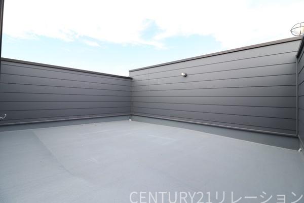 厚木市元町新築分譲C号棟(バルコニー)