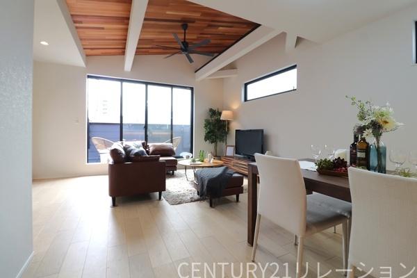 厚木市元町新築分譲C号棟(リビング)