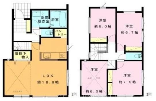 綾瀬市大上１丁目　新築分譲全２棟　Ａ棟