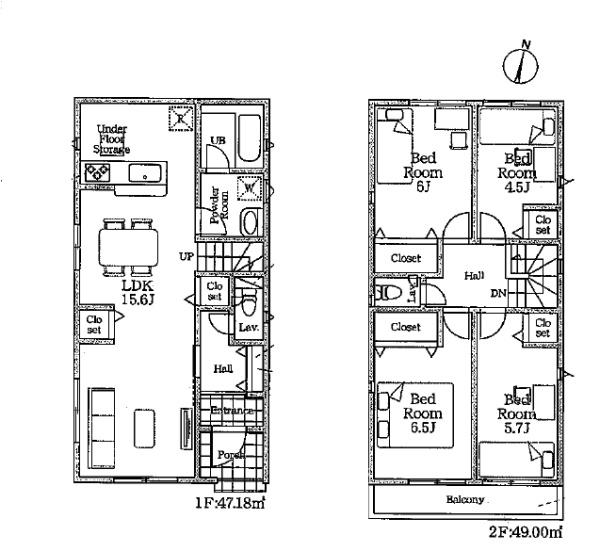 厚木市及川1丁目第10 新築分譲2号棟