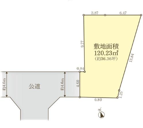 綾瀬市寺尾本町1丁目 売地 建築条件無し