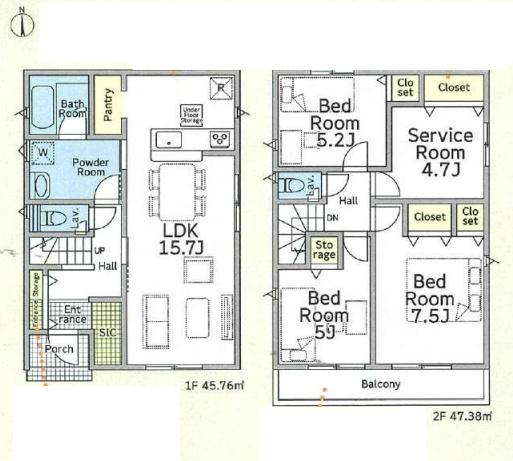 綾瀬市上土棚北第25　新築分譲1号棟