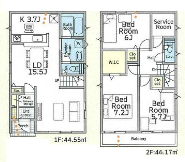 綾瀬市上土棚北第25　新築分譲2号棟