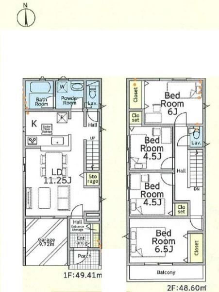 綾瀬市上土棚北第25　新築分譲4号棟