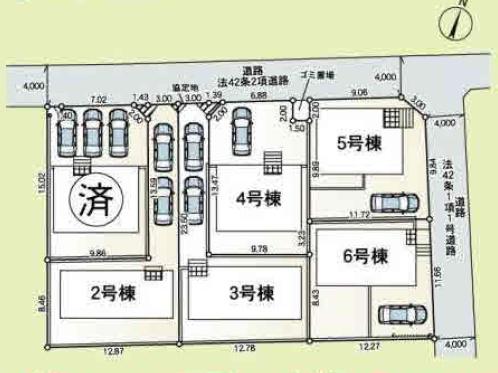 愛甲郡愛川町中津第132　新築分譲6号棟