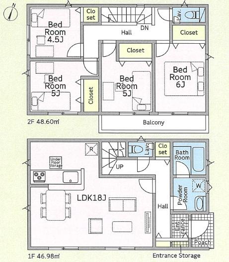 綾瀬市寺尾北３丁目　第14　新築分譲1号棟