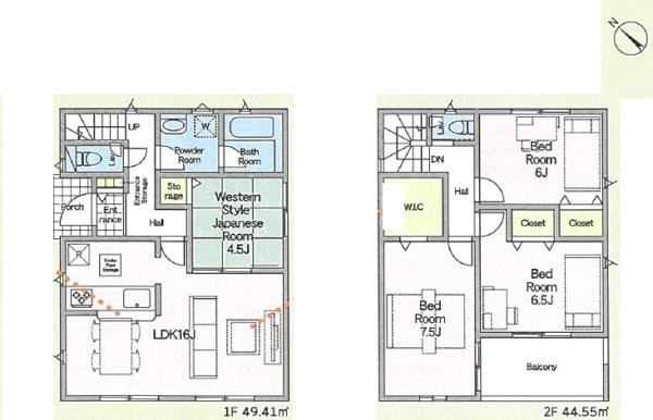 愛甲郡愛川町春日台3丁目　第28　新築分譲1号棟