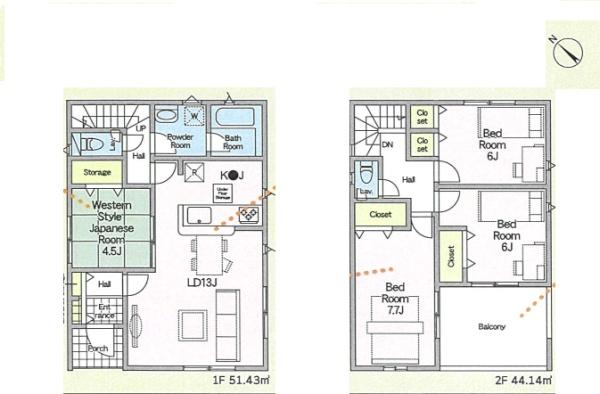 愛甲郡愛川町春日台3丁目　第28　新築分譲2号棟
