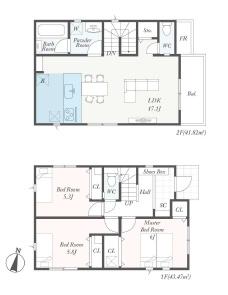 座間市入谷西5丁目第4新築分譲2号棟