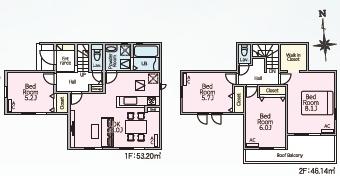 座間市入谷西5丁目第1期新築一戸建て