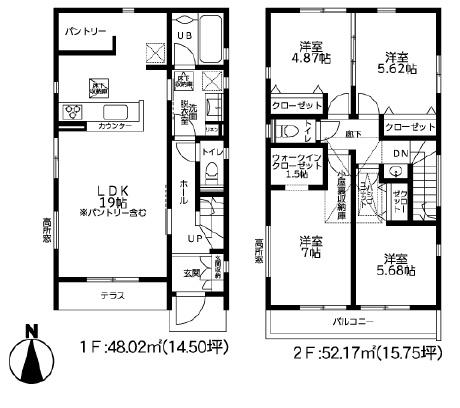 綾瀬市蓼川３丁目３期　新築分譲10号棟