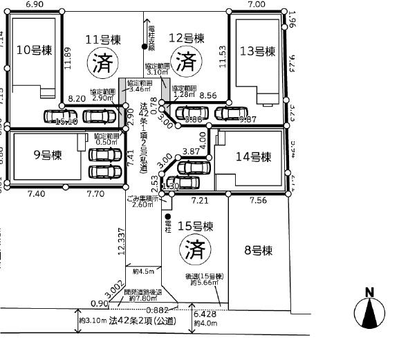 綾瀬市蓼川３丁目３期　新築分譲14号棟