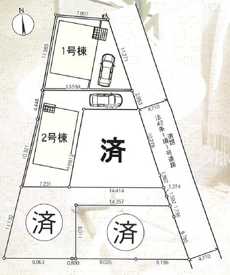 愛甲郡愛川町中津　第134　新築分譲1号棟