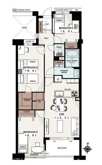 エステ・スクエア小田急相模原ステージ１