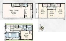 座間市ひばりが丘1丁目新築分譲2号棟