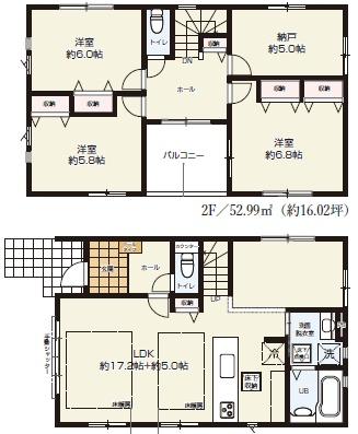 海老名市上郷3丁目4期新築一戸建て